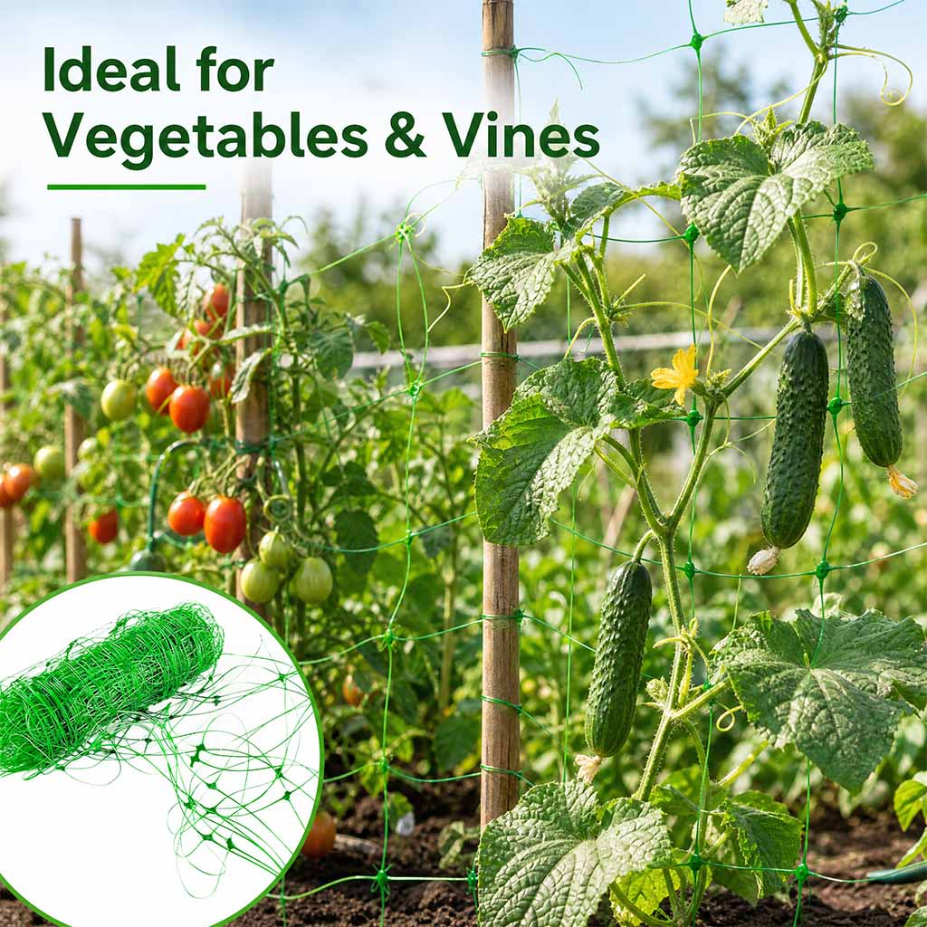 Filet de support pour plantes en gros et filet en treillis pour les cultures